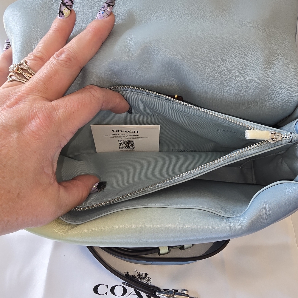 Coach Ombre Pillow Tabby 2 Way Bag Nwt - Picture 10 of 14